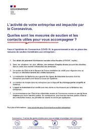 Covid 19 Accompagnement Des Entreprises Affectees Par Le Coronavirus Coronavirus Covid 19 Sante Politiques Publiques Accueil Les Services De L Etat Dans Le Doubs