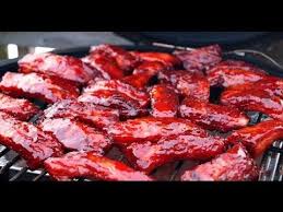 Everybody Loves Chinese Restaurant Bbq Ribs They Have A Distinct Pork Flavor A Glossy Sheen That Implies The Sweet Glaze Benea Rib Recipes Recipes Char Siu