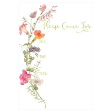 Our friendly staff will guide you through the largest selection of fresh cut flowers, silk and supplies in the area. Caspari French Floral Invitations 8 Fill In Invitations 8 Envelopes Caspari