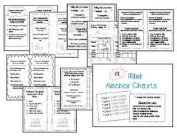 entire 1st grade readers workshop scope sequence and anchor