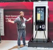 New ABB 400kW All-In-One DC Fast Charger! A400 HPC Full Tour - Software,  Cables, & Hardware