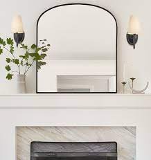 Sep 16, 2020 · apart from the mantel, you can also accessorize your fireplace with a stone trim which is embedded in its design. Rched Mantel Metal Framed Mirror Rejuvenation
