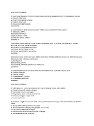 Check spelling or type a new query. Soal Dan Jawaban Pelayanan Prima Ilmu Soal