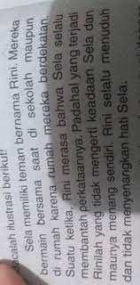 Peribahasa bagai duri dalam daging merupakan peribahasa berbahasa indonesia yang dimulai dengan huruf b. 28 Tokoh Rini Dalam Cerita Tersebut Sesuai Dengan Peribahasaa Bagai Duri Dalam Dagingb Bagai Brainly Co Id