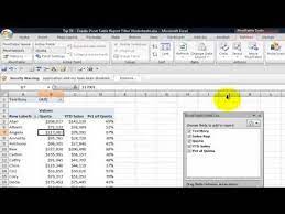 How To Generate Multiple Reports From One Pivot Table Youtube Pivot Table Excel Spreadsheets Helpful Hints