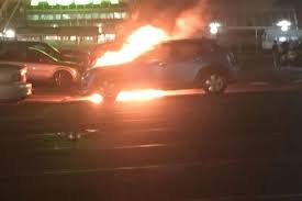 However, the unit also features a premium home speaker that is. Dramatic Photos Show Six Foot Flames Bursting Out Of Car Bonnet In Asda Car Park Fire Liverpool Echo