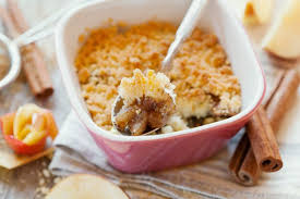 Crumble Aux Pommes Et A La Creme De Marrons Recette Crumble Pomme Recette Gratin Recette Crumble Pomme