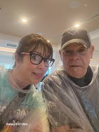 Getting caught in downpour at Cedar Point