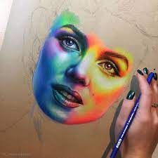 Very Vivid Colors In Varied Drawings Prismacolor Art Color Pencil Art Color Pencil Drawing