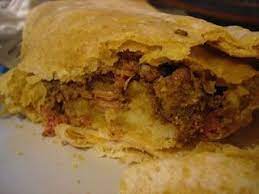 Curried Meat Roti Trinidad Tobago Barbados Caribbean Recipes Trini Food Island Food