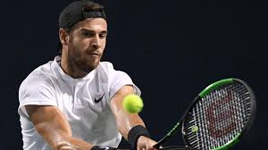 Russian karen khachanov set up an olympic men's singles final against either novak djokovic or alexander zverev by overpowering pablo carreno busta in the last four on friday. Russian Tennis Player Khachanov Entered The Second Round Of The Us Open Teller Report
