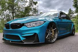 Canadian Bmw M3 Individual With Carbon Add Ones Looks The Part Carscoops Bmw Bmw M3 Bmw Blue