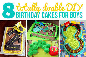 First birthday cakes for boys. 8 Fantastic Diy Birthday Cakes For Boys The Many Little Joys
