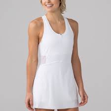 Celebrate iconic styles with a modern twist with tennis skirts, dresses & apparel from tory sport. Lululemon Athletica Dresses Lululemon White Tennis Dress Poshmark
