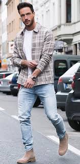 Find chestnut brown brogue chelsea boots for men. Pin By Dave On Leather Jeans Men Mens Casual Outfits Fall Outfits Men Mens Outfits