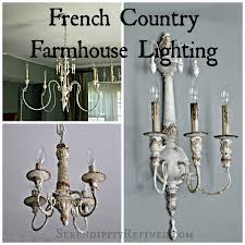 French Country Farmhouse Style Chandeliers And Sconces With Resources Www Serendipit French Country Chandelier French Country Lighting French Country Farmhouse