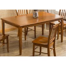 Quality craftsmanship meets timeless style, and the result is a staple that will sit in your dining room for years to come. Boraam Shaker Dining Table Walnut Walmart Com Walmart Com