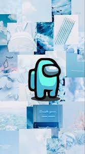 Among Us Wallpaper Light Blue Iphone Wallpaper Pattern Blue Wallpaper Iphone Iphone Wallpaper Girly