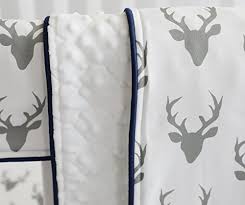 Baby boy bedding set adrian deer baby bedding red buffalo. Baby Boy Crib Bedding White Grey Woodland Arrow Antlers Deer Head Minky Blanket Navy Crib Sheet Deer Buck Crib Rail Farmhouse Goals