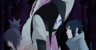 Orochimaru Revived By Sasuke Anime Shots Naruto Anime Art