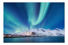 Maybe you would like to learn more about one of these? Snowy Mountains Under Northern Lights 9010965 20x30 Premium 1000 Piece Jigsaw Puzzle Made In Usa Walmart Com Walmart Com