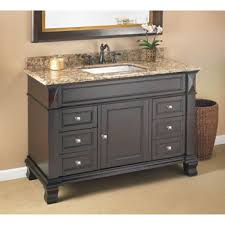 The cabinet is made of plywood. Marshall 48 Single Sink Vanity By Mission Hills Muebles De Bano Tocador De Bano Vanidades