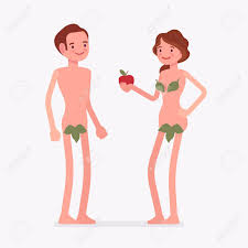Adam and eve sin coloring pages. Adam And Eve Bible First Man Woman Creation Myth People With Royalty Free Cliparts Vectors And Stock Illustration Image 122503610