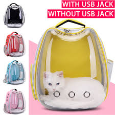 Su Gecirmez Pet Kedi Sirt Cantasi Pet Kopek Tasima Cantasi Kabarcik Buyuk Uzay Evcil Hayvan Tasiyici Sirt Cantasi Kedi Kopek Acik Canta Usb Portu Ile Aliexpress Da