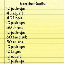 Pin By Alissa Smith Sturman On Shape Up Daily Exercise Routines Simple Workout Routine Workout Routine