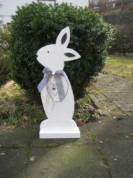Der 72cm Xxl Hingucker Osterhase Filz Stehend Landhaus Shabby Vintage Osterdeko Ostern Fruhling Innen Und Aussendeko Gesch Osterhase Osterdeko Ostern