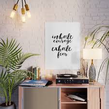 Society6 features art prints, home decor, bed & bath, iphone cases, apparel and tech accessories you'll love with designs by artists worldwide. Yoga Print Inhale Exhale Poster Meditation Poster Home Decor Poster By Typodecor Society6