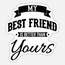 Both you and your best friend need to take this quiz. Bff Stickers Unique Designs Spreadshirt