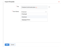 Mail Merge Templates I Zoho People
