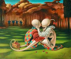 Michael Cheval 1966 Absurdist Surrealist Painter Absurdist Art Surrealism Painting Surreal Art