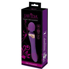 Vibrator Javida Double Massager Mov pe Sexlab.ro cu livrare discretă