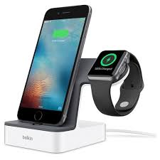 Look no further than the belkin charge + sync dock. Belkin Powerhouse Charge Dock For Apple Watch Iphone Target