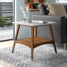 End tables for living room with storage. Brackenridge End Table In 2021 Modern End Tables Living Room Side Table Mid Century Modern Side Table
