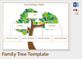 Family History Chart Template Anexa Cloud