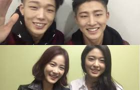 She dated yoo sang moo for 4 years. Ikon S Bobby And B I Aoa S Seolhyun And Kim Ji Min Show Excitement For Running Man Special Soompi