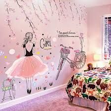 Beautiful Girl Wall Stickers For Kids Rooms Wall Stickers Girl Room Girls Wall Stickers Girls Room Decor