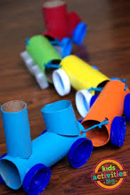 Be it the smoke puffing old engines help your preschooler place a tall plastic teapot in the front and keep a paper cup, plastic mug, and cupcake in a row behind the teapot. Toilet Paper Roll Train Kids Will Have A Blast With This Fun Easy Craft