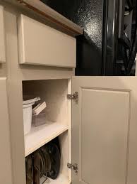 Maybe you would like to learn more about one of these? Budget Kitchen Makeover Converting Cabinet Doors From Exposed Hinges To Concealed House Homemade