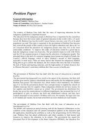 This method will save you a lot of time before writing the position paper outline template. Position Paper Outline
