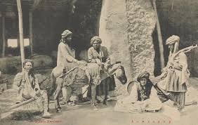 Afghan merchants, Chaman, 1889