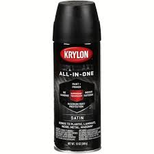 36 new & refurbished from $15.43. Krylon Supermaxx All In One Satin Black Spray Paint 12 Oz Aerosol Can Walmart Com Walmart Com