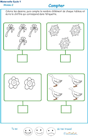 Imprimer L Exercice 3 Pour Compter Maternelle Niveau 2 Exercice Petite Section Exercice Moyenne Section Et Exercice Grande Section