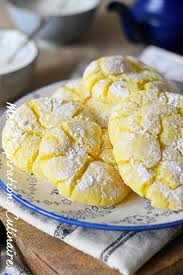 Biscuits Craqueles Au Citron Lemon Crinkle Le Blog Cuisine De Samar Recette Recette Gateau Citron Gateaux Et Desserts Recette Noel Plat