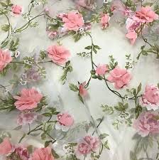 Find vectors of floral pattern. 6 Yards Green And Pink Printed Floral Organza Lace Fabric With Etsy Embroidery Flower Dress Lace Fabric Bridal Dress Fabric