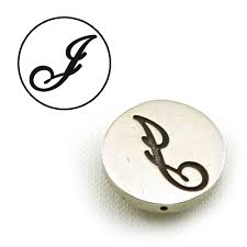 How to write a capital j from start to finish. Cursive Initials Letter J Wax Seal Stamps Bortoletti