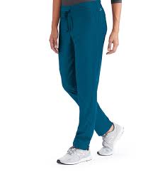 Bwp506 Barco One Wellness 4 Pocket Contrast Panel Cargo Scrub Pants